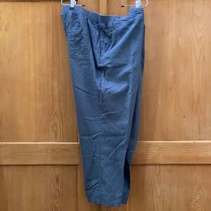 j.jill Linen Blend Crop/Capri Pants sz 18